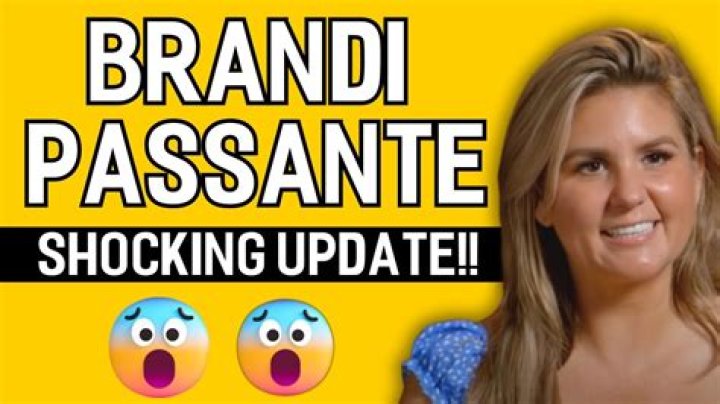 Brandi Passante Nude Naked: A Comprehensive Exploration
