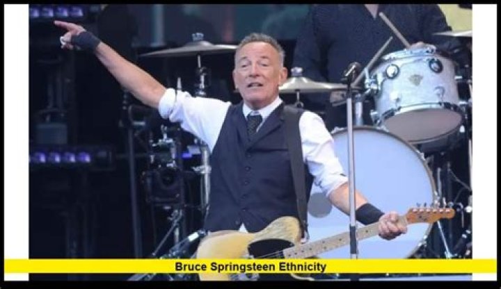 Bruce Springsteen Ethnicity: Exploring the Roots of the Legendary Music Icon