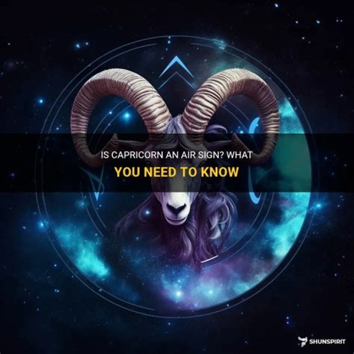 Capricorn Air: Unlocking the Depths of This Celestial Element