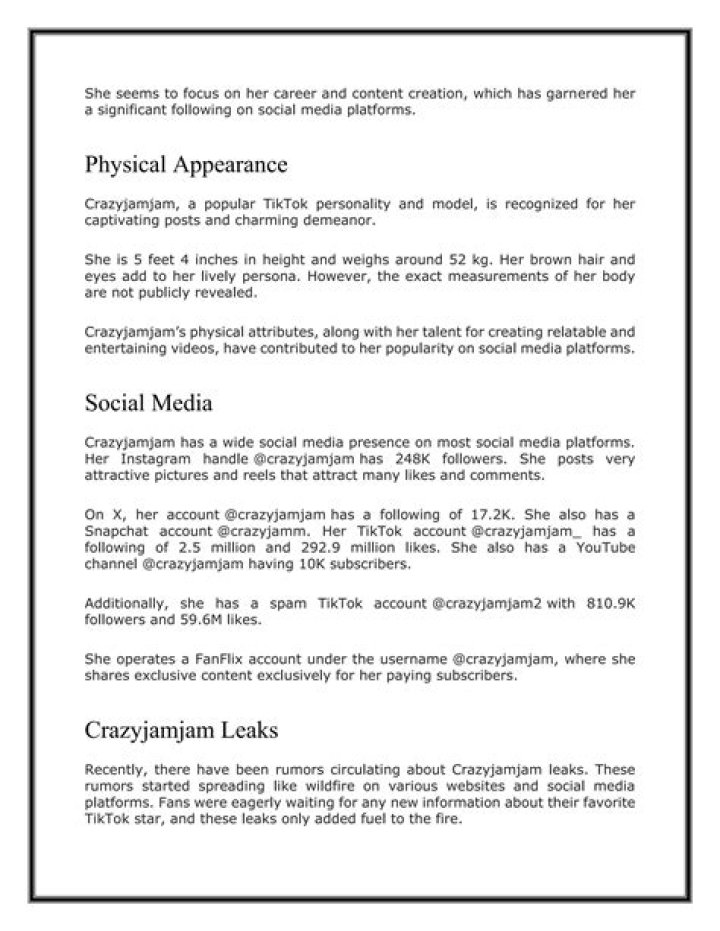 Crazyjamjam Nude Leaks: Debunking Myths and Understanding the Facts