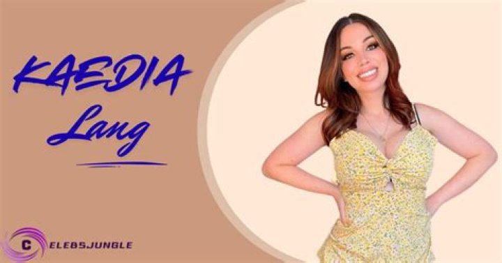 Kaedia Lang: A Rising Star in the World of Music