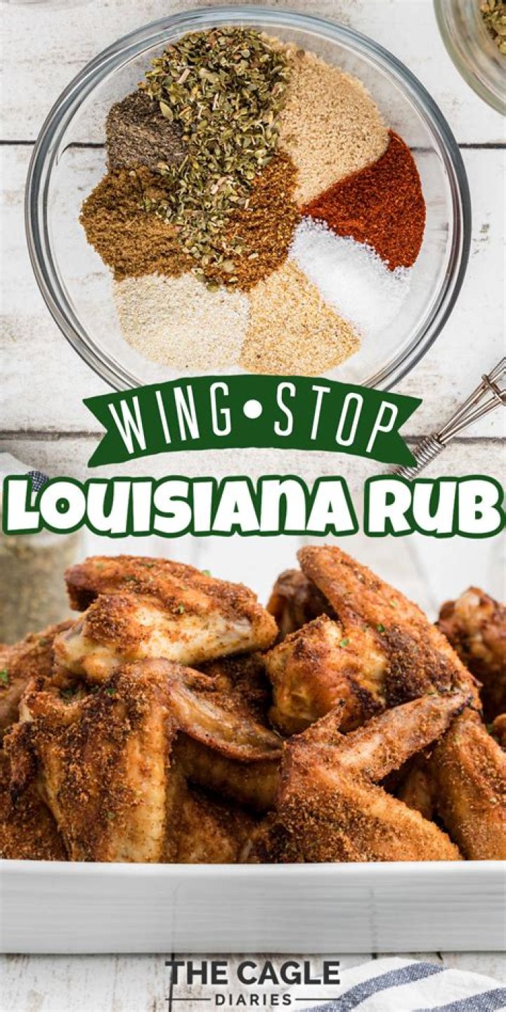 Louisiana Rub Wingstop Calories: A Comprehensive Guide to Your Favorite Flavor