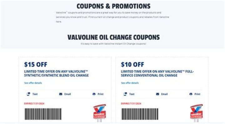 Maximize Your Savings: Unlock the Power of a $25 Dollar Coupon at Valvoline
