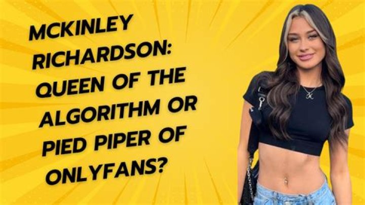 McKinley Richardson OnlyFans Leak: Details Revealed and Hocking Insights