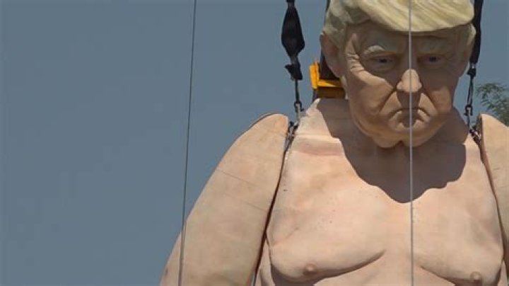 Naked Trump Statue in Arizona: A Controversial Art Installation That Divides Public Opinion