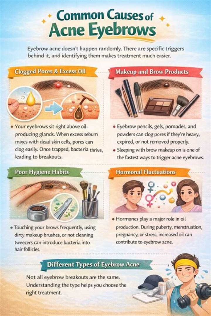 Pimple in Eyebrows: Causes, Treatments, and Prevention Tips