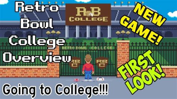 Retro Bowl College: A Nostalgic Dive into the World of Retro Gaming