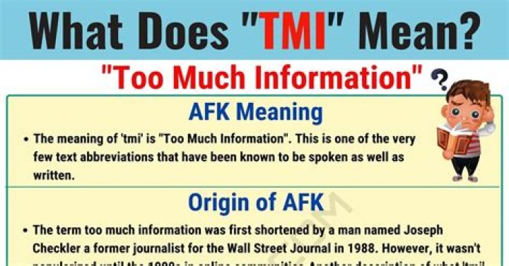 What Does TMI Mean When Texting? A Comprehensive Guide to Understanding TMI
