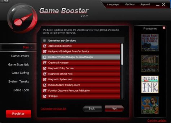 What Processes to Elect for Razer Game Booster on PC