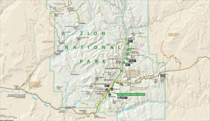 Zion National Parks Map: Your Ultimate Guide to Exploring the Natural Wonders